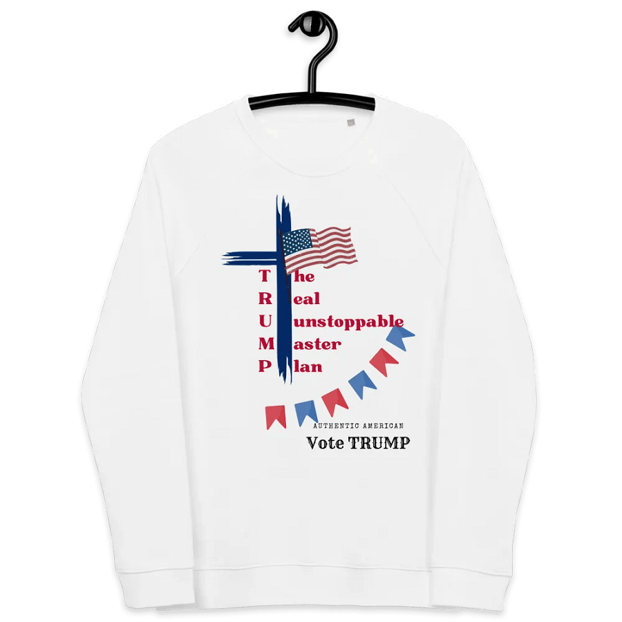 Trump Masterplan Organic Strategy Sweatshirt product image (7)