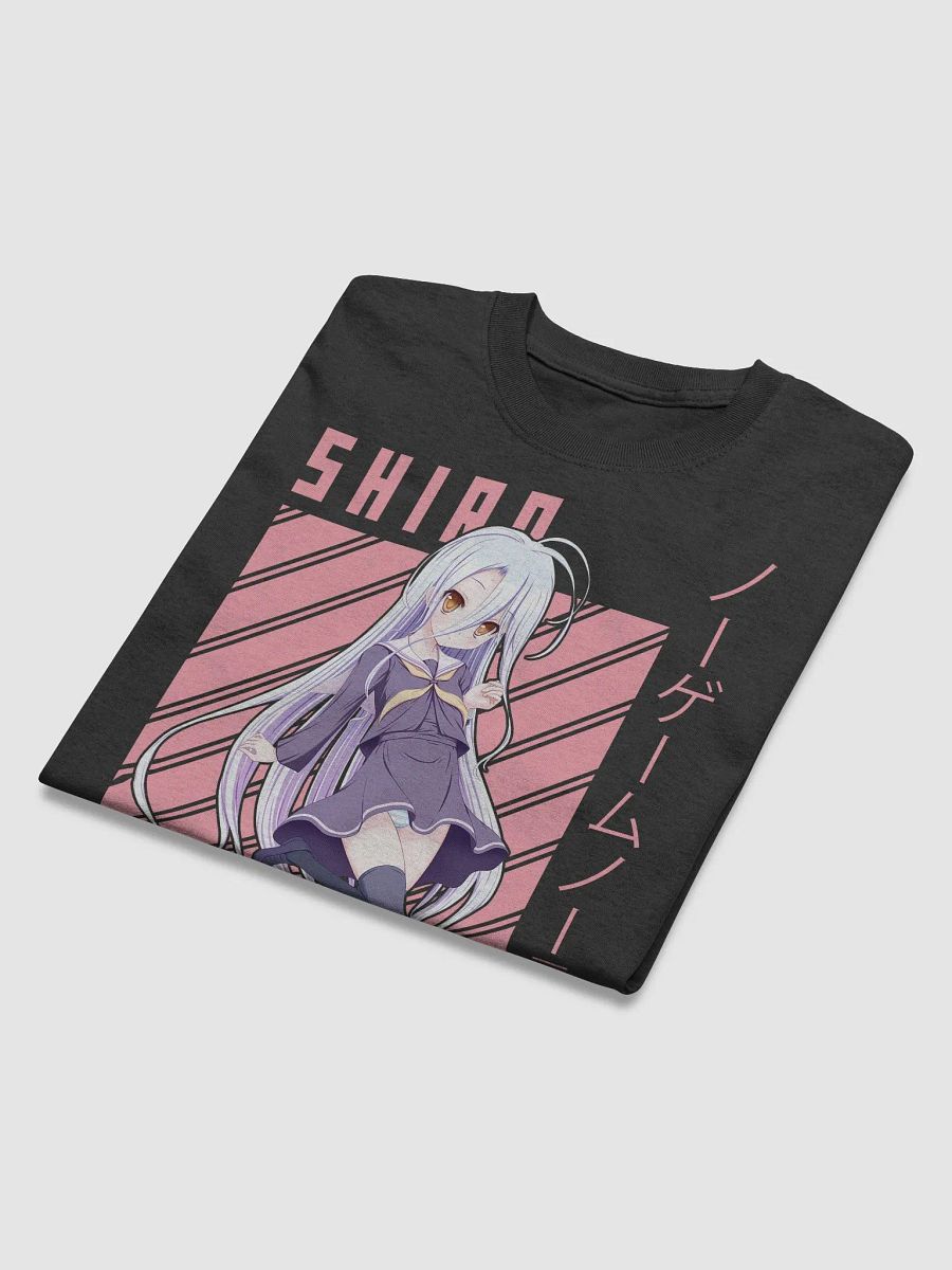 No Game No Life Shiro Radiant Grace T-Shirt – Gildan Heavyweight product image (4)
