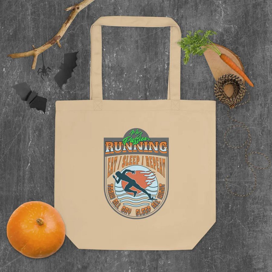 My Passion Running Tote Bag product image (4)