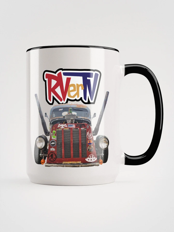 RV'erTV With Hot Rod - Ceramic Coffee Mug product image (2)