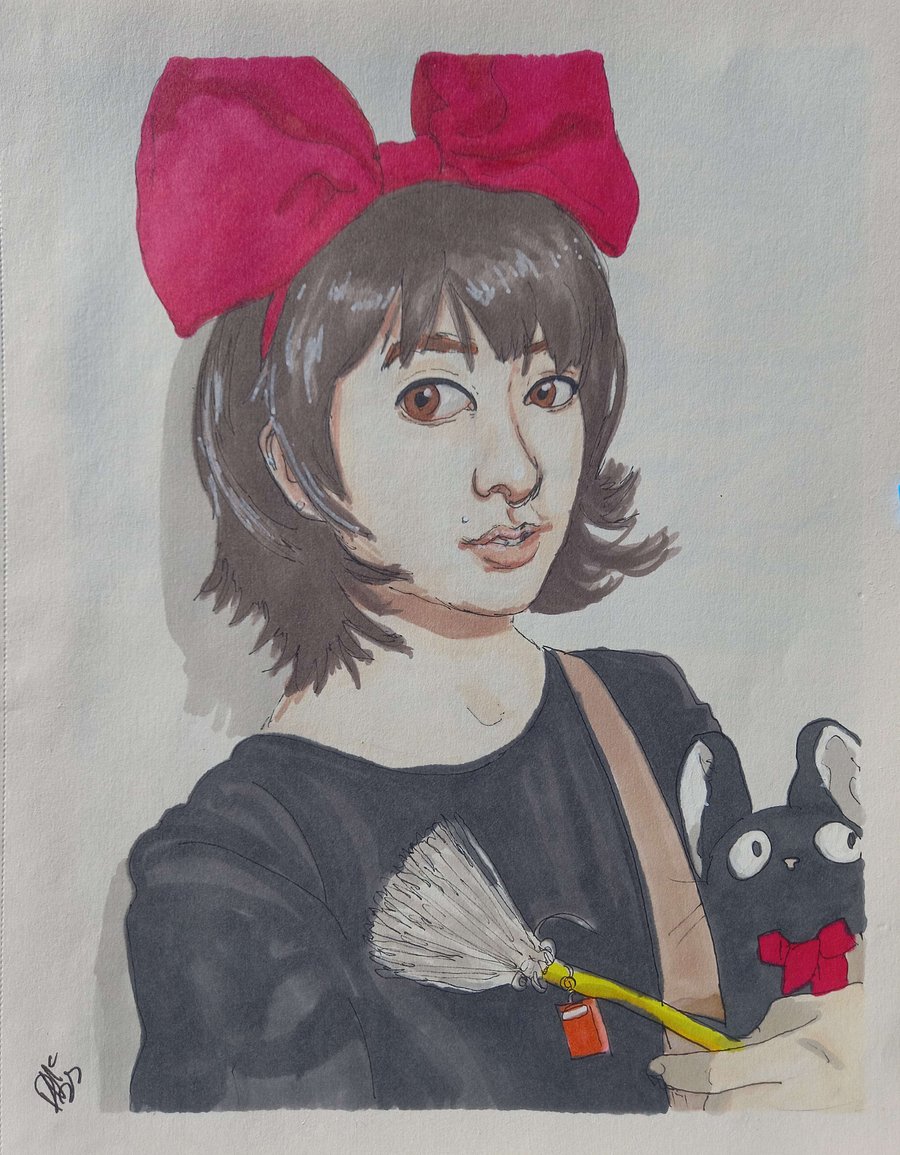 Original Sketch Art: Amarisse Sullivan Kiki delivers product image (1)