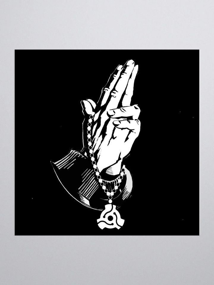 GUNFINGER PRAYER STICKER product image (3)