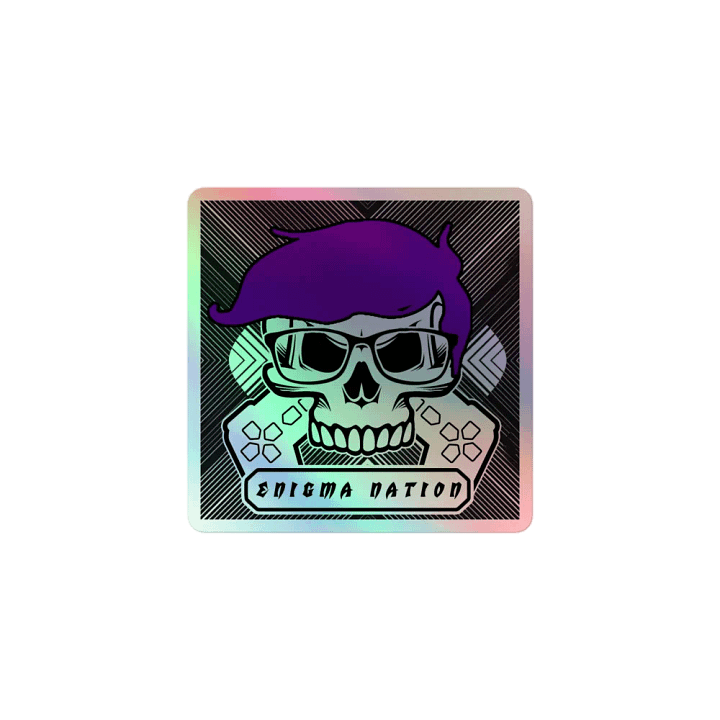Enigma Nation Kiss-Cut Holographic Sticker Sheet product image (1)