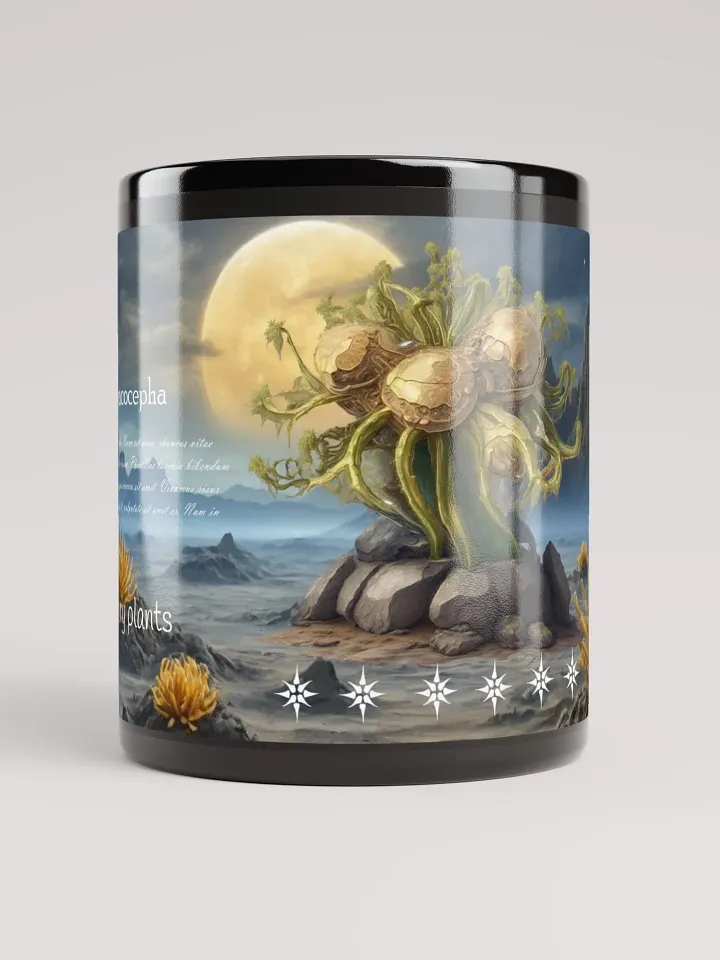 Desert Oasis Ceramic Coffee Mug - Vibrant Cactus Design Nephia dracocepha product image (1)