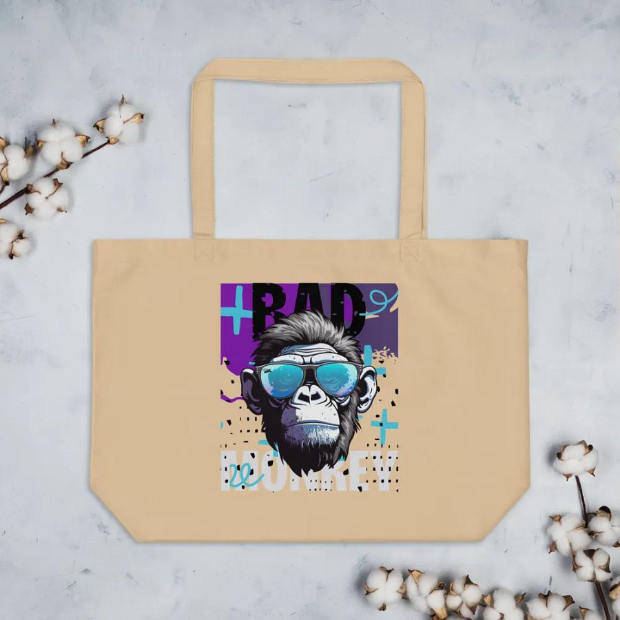 Reflective Bad Monkey Tote product image (9)