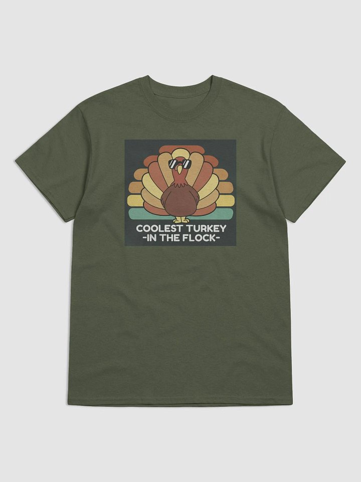 Coolest Turkey in the Flock Heavyweight T-shirt product image (31)