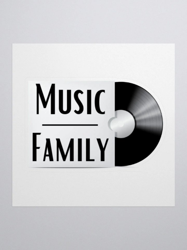 Music Fam Discord Logo Sticker product image (3)
