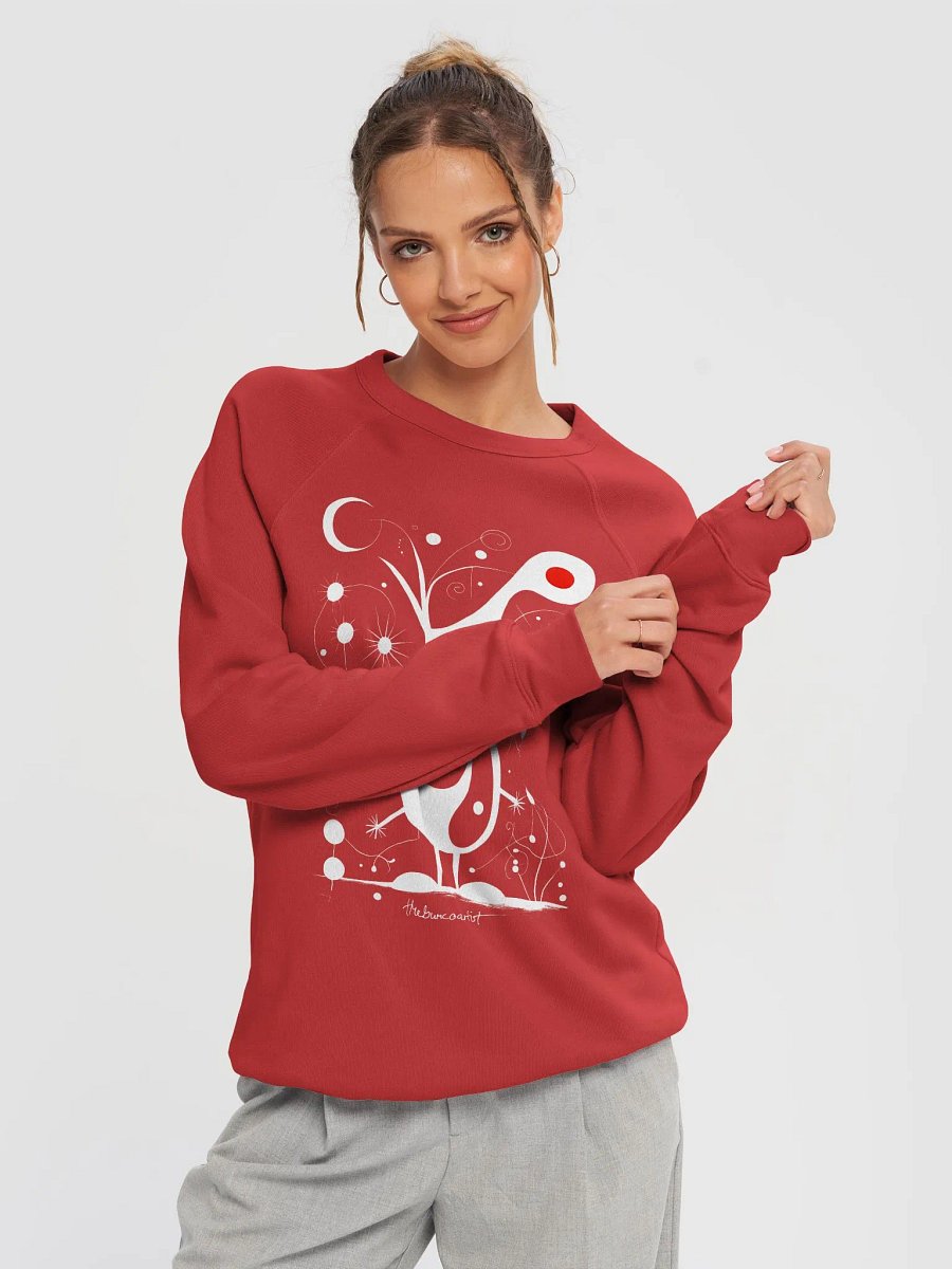 Bella+Canvas Unisex Sponge Fleece Raglan Sweatshirt product image (34)