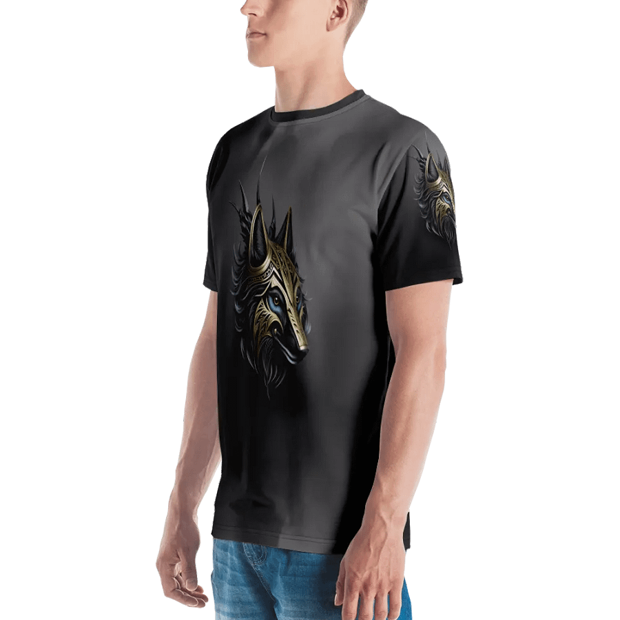 Black & Gold Fox T shirt product image (4)