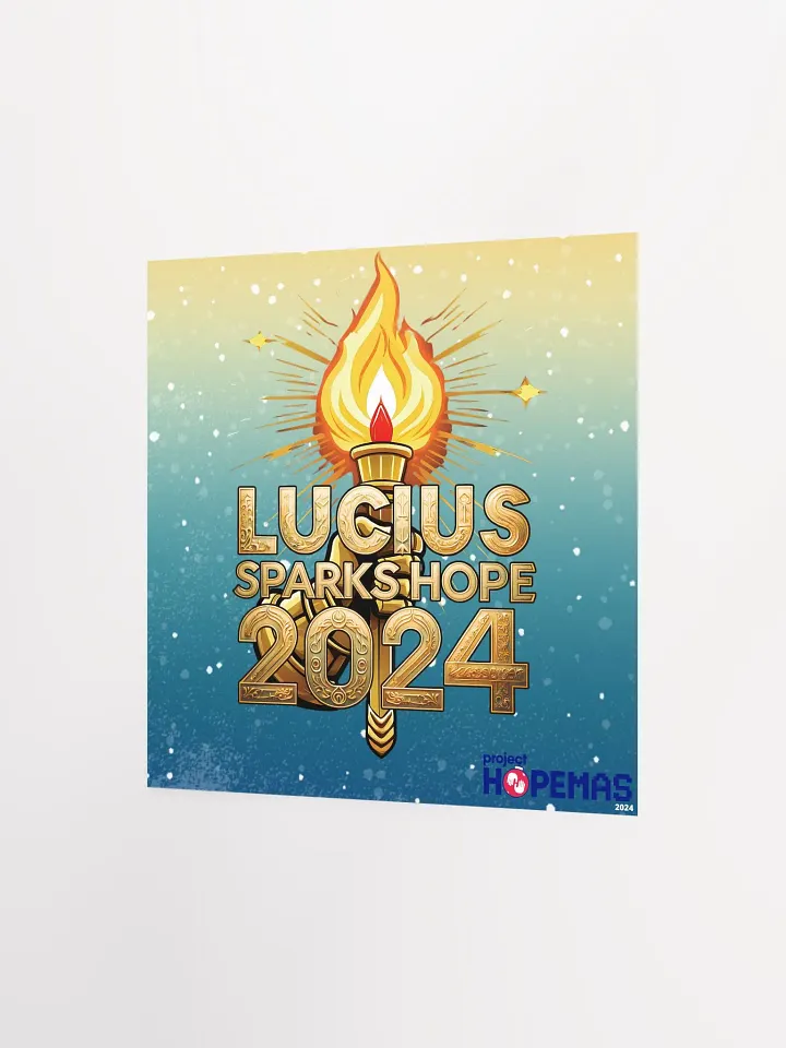 Lucius Sparks Hope 2024 Limited Poster product image (2)