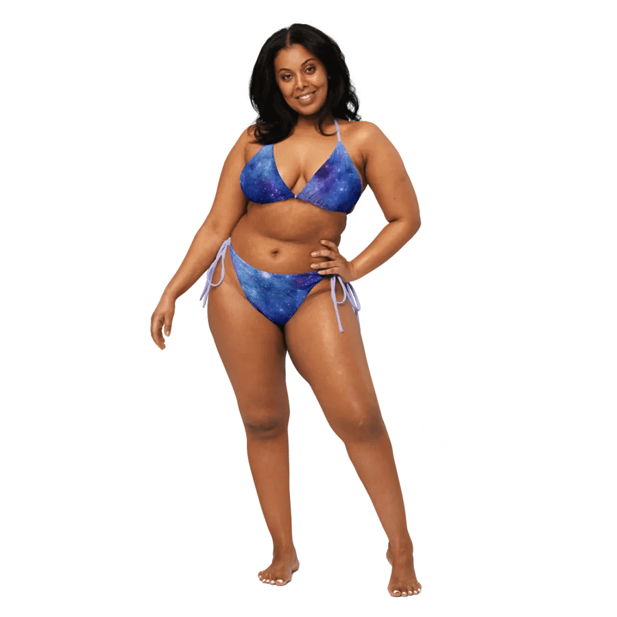 Galaxy string bikini {wisteria} product image (1)