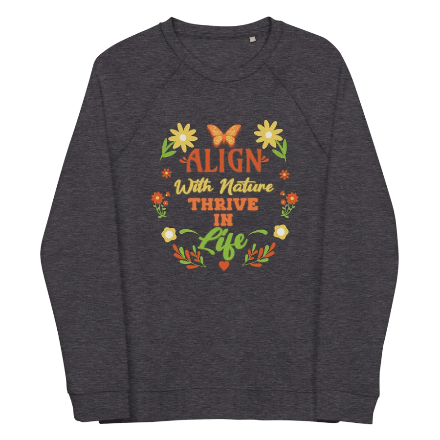 Nature's Wisdom Raglan Sweatshirt product image (3)