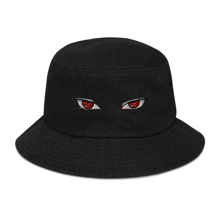 Intense Gaze Denim Bucket Hat product image (1)