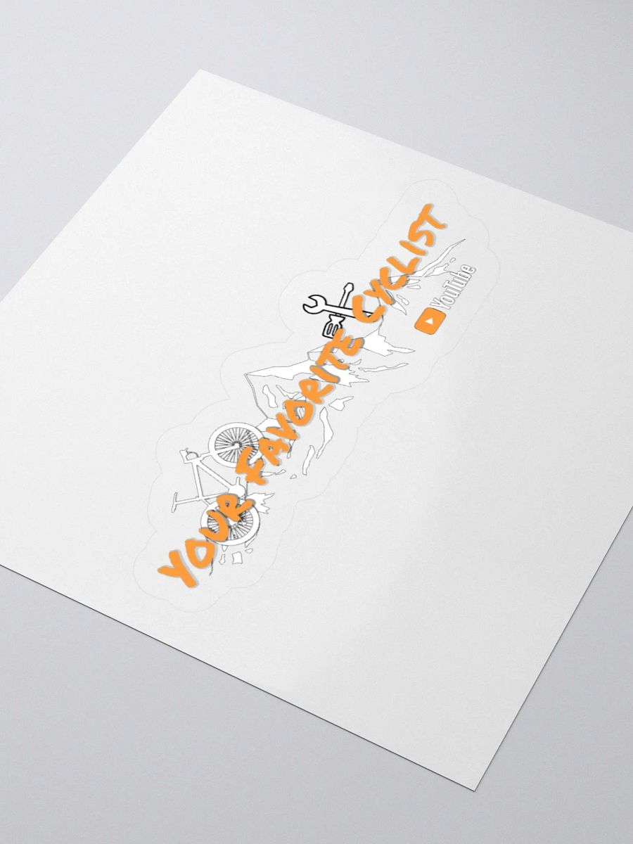 Classic Your Favorite Cyclist Sticker product image (3)
