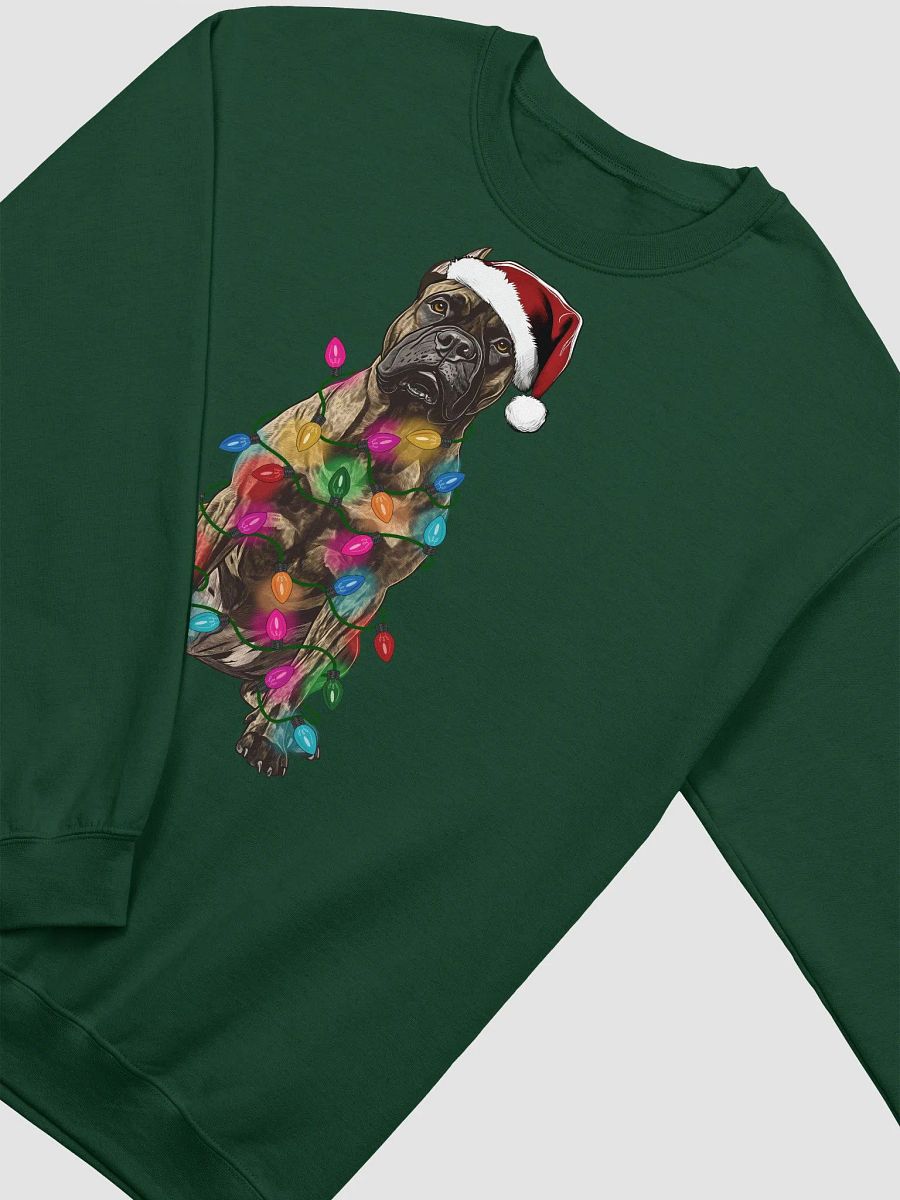 Funny Cane Corso(Brindle) Christmas Sweatshirt product image (9)