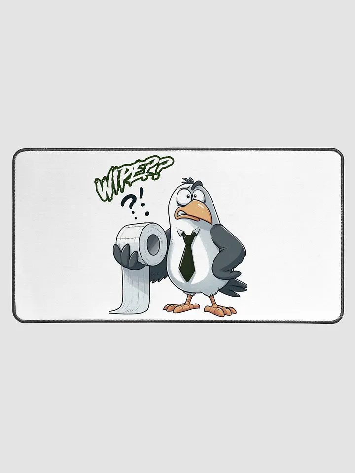 Wipe (Bird) Desk Mat product image (1)