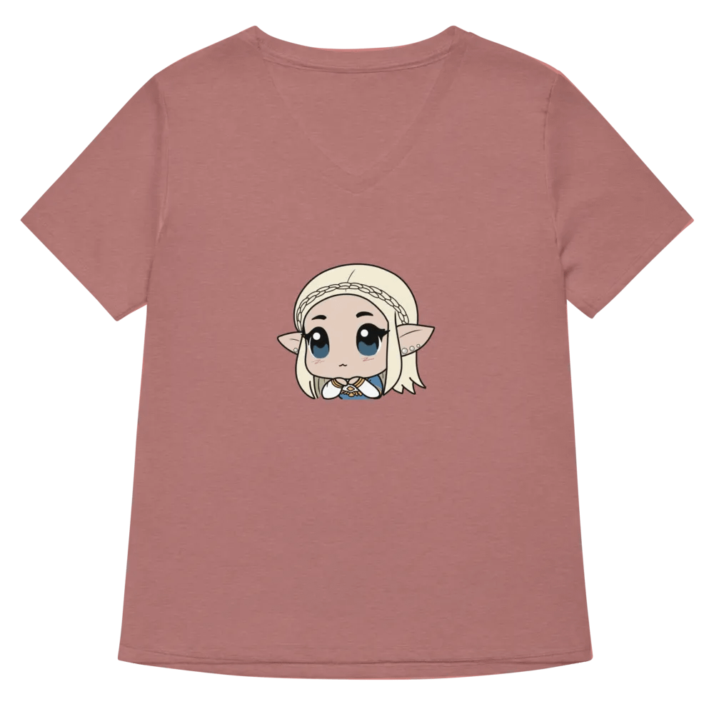Relaxed V-Neck Shirt | Chibi-lookslikeZelda product image (6)
