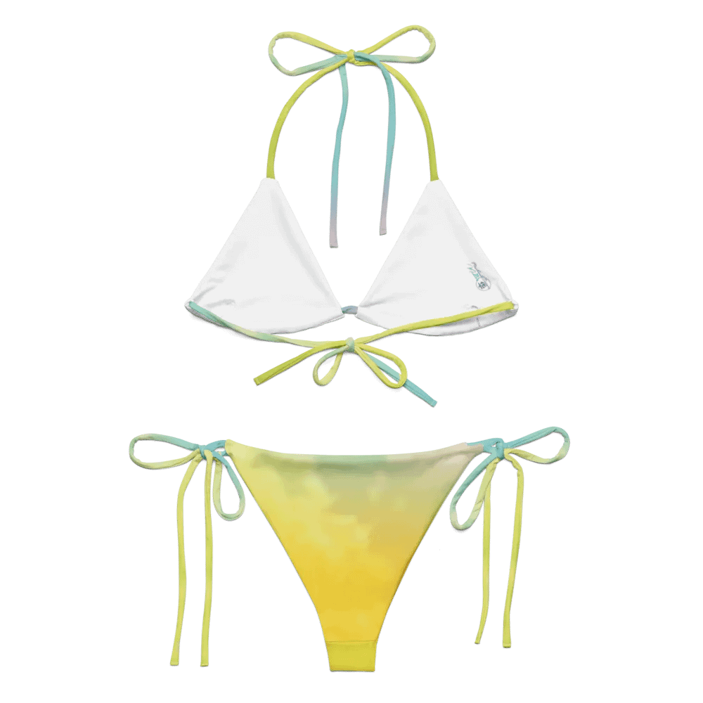 Blur cloud rainbow Design String Bikini - V9 product image (5)