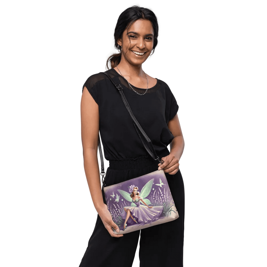 Lavender Fairy Crossbody Bag - Elegant Purse product image (10)