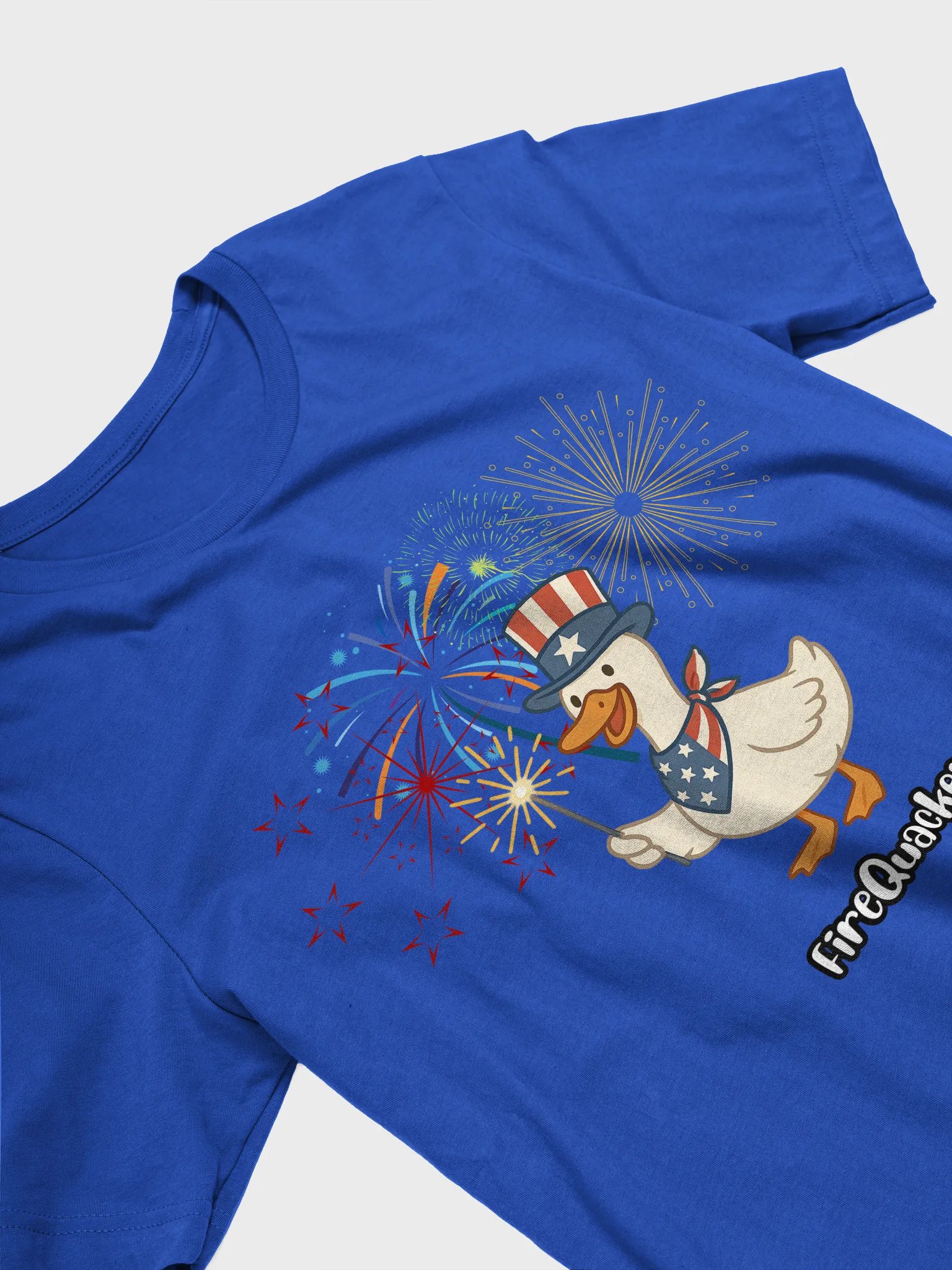 Patriotic FireQuacker Duck T-Shirt product image (15)