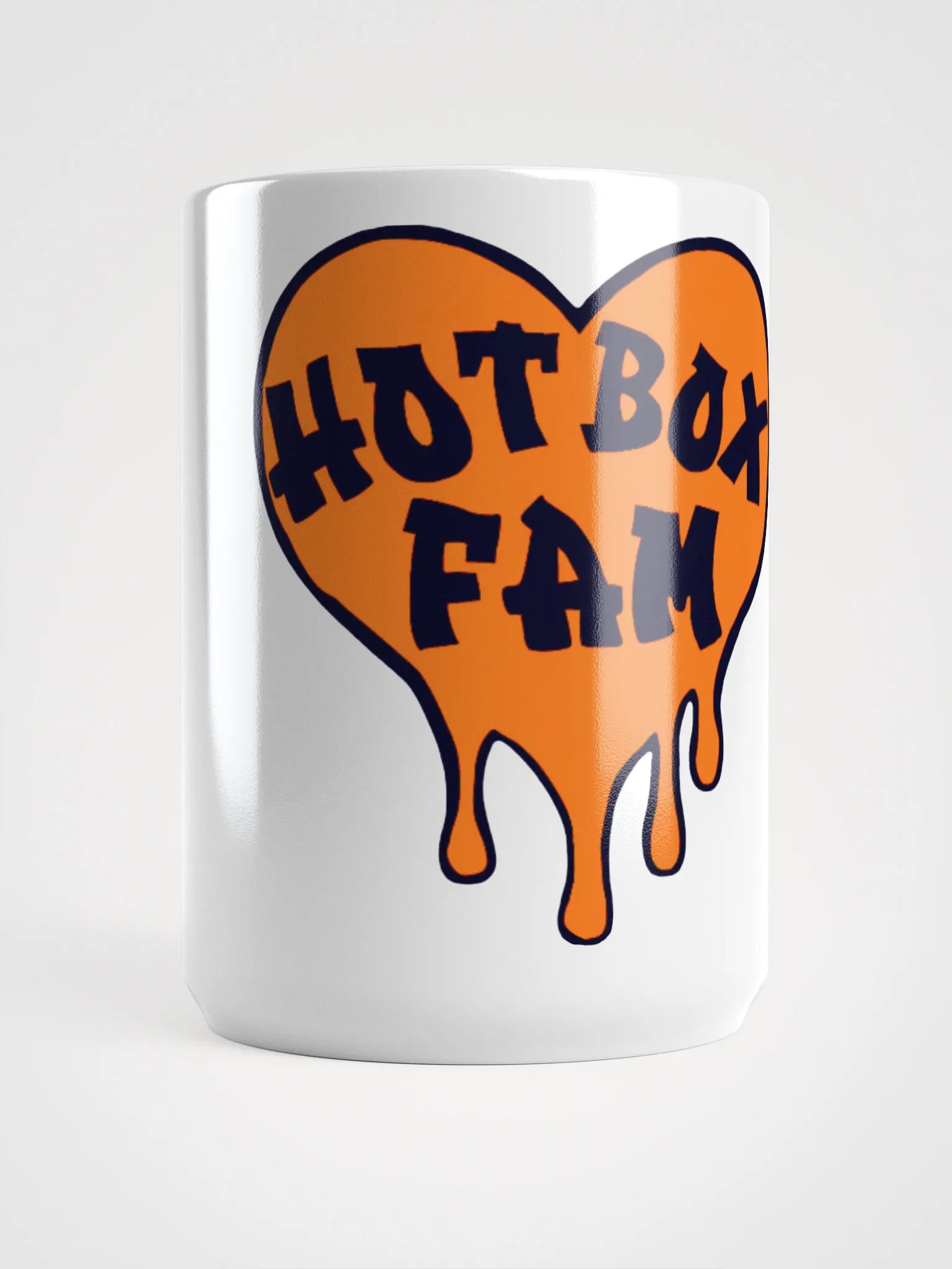 HOT BOX FAM ORANGE LOGO COFFEE MUG product image (5)