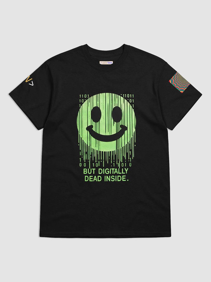 Digitally Dead Inside Tee | Matrix-Core ASCII Geek Shirt product image (1)