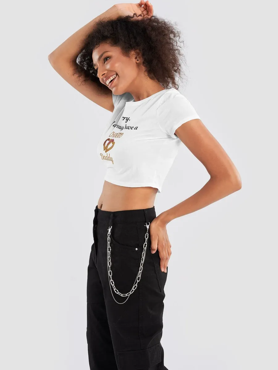 Churro Daddy Heart Women's Crop Tee product image (5)