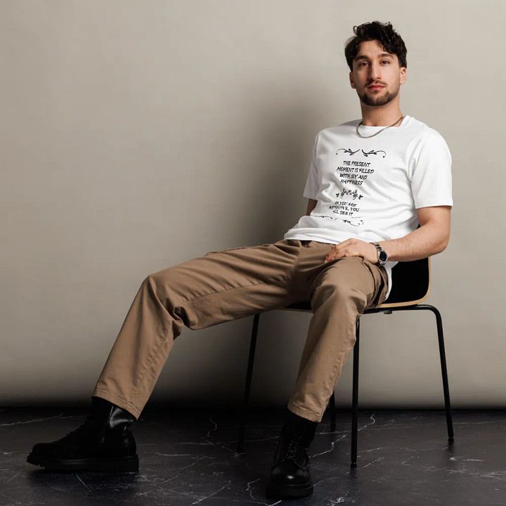 001-Mindfulness Unisex Premium Tee Light Colours product image (2)