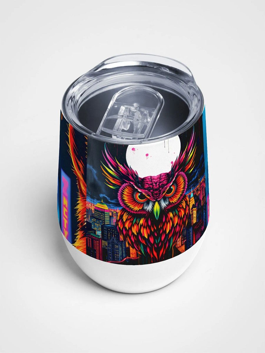 Neon Owl Urban Wine Tumbler product image (4)