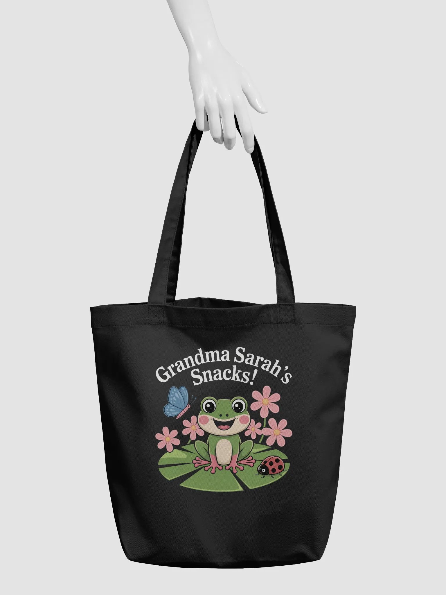 Whimsical Frog and Friends Tote Bag product image (3)