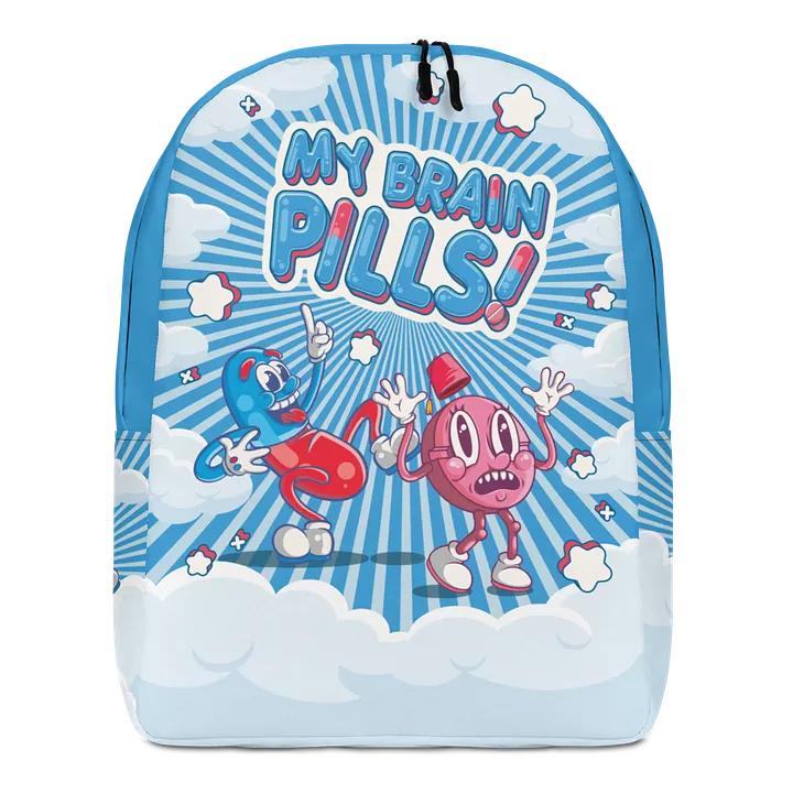 My Brain Pills - Backpack product image (1)
