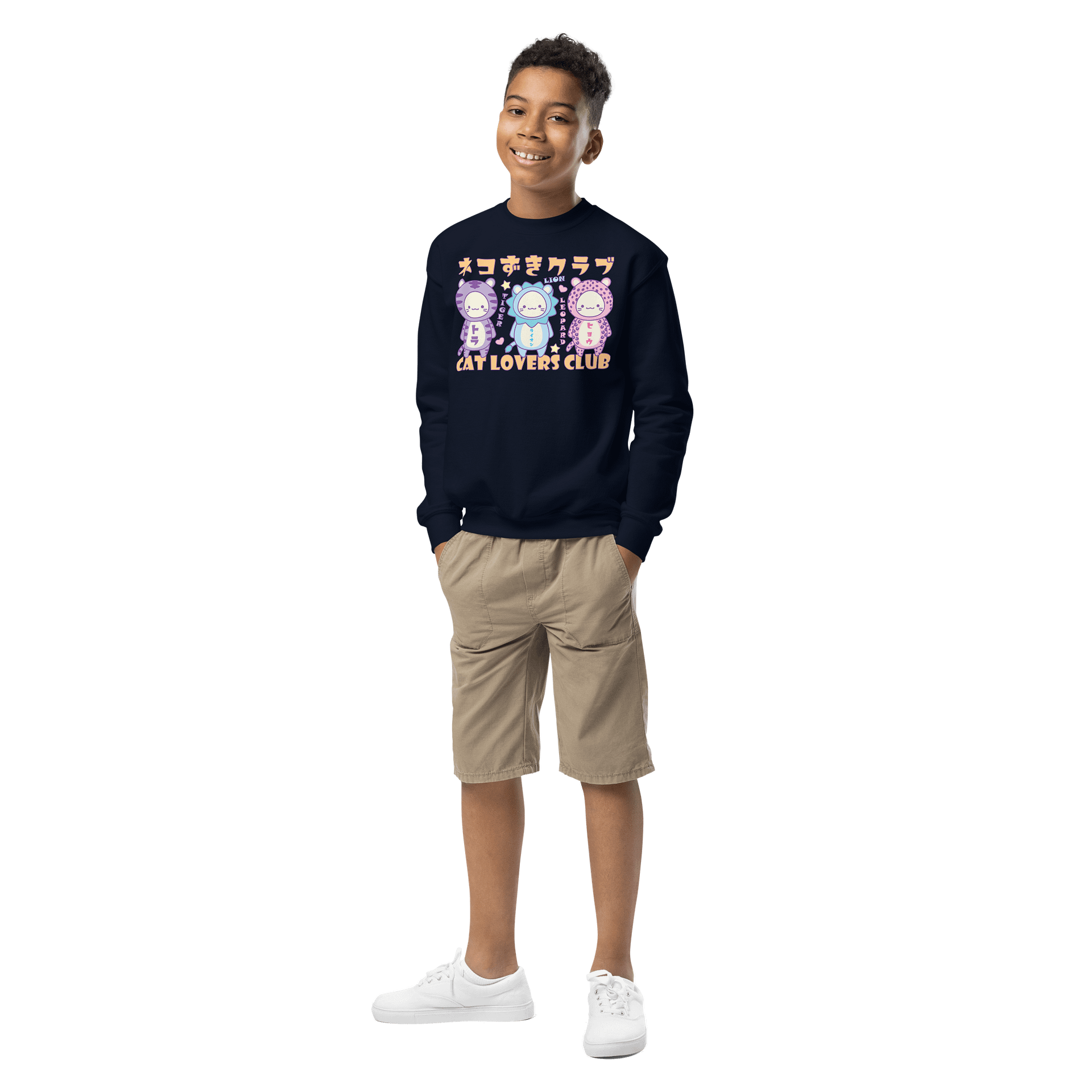 CAT LOVERS CLUB 2 - Unisex Youth Sweatshirt product image (1)