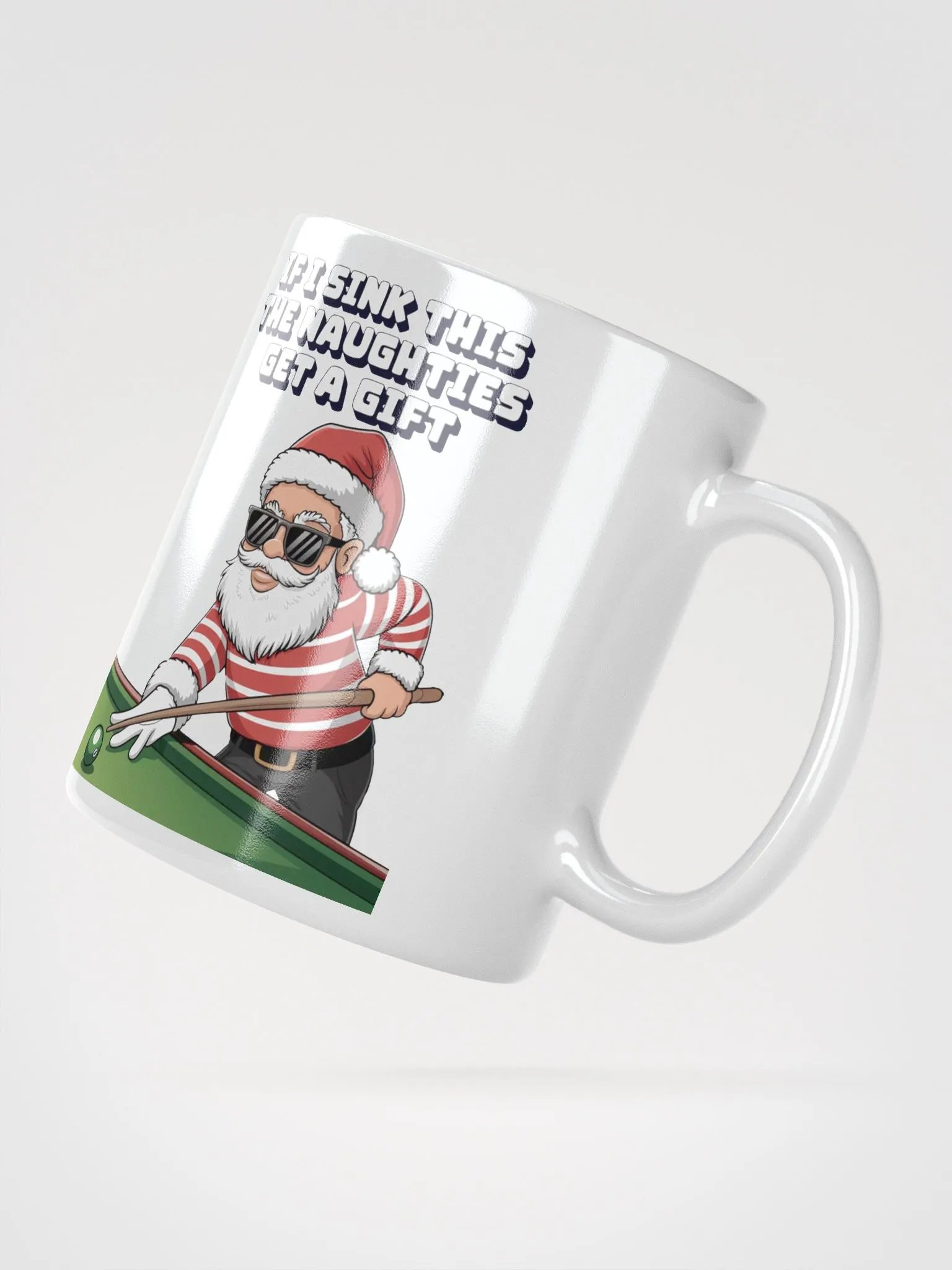 If I Sink This The Naughties Get A Gift - White Mug product image (5)