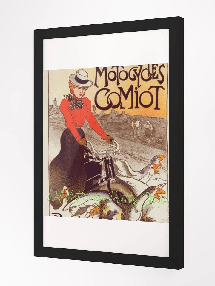 Art by Theophile Steinlen Framed High-Quality Matte Poster (in) product image (2)