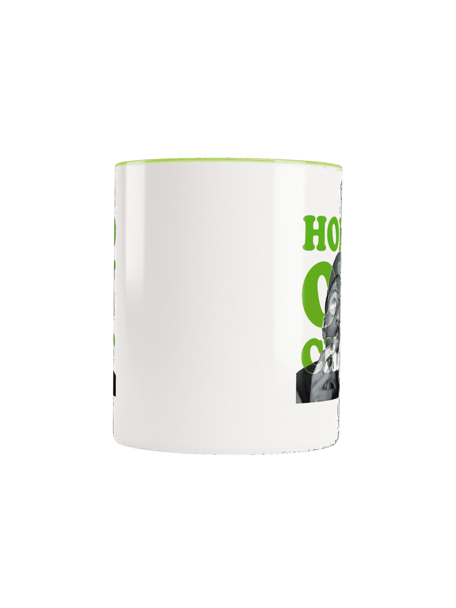 Hold On Chat Ceramic Mug (green) product image (5)