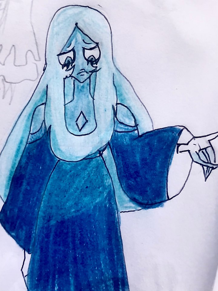 Drew bbg Blue diamond | Steven universe #bluediamond #stevenuniverse product image (1)
