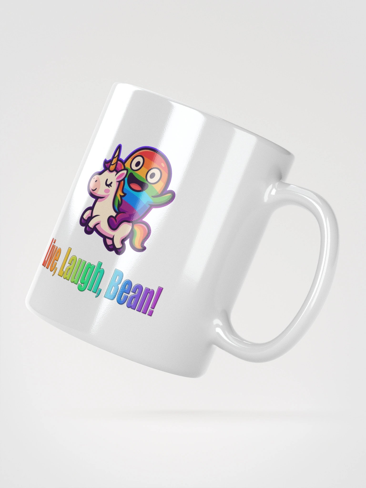 Live, Laugh, o' Bean Mug 🌈🫘🦄☕ product image (2)