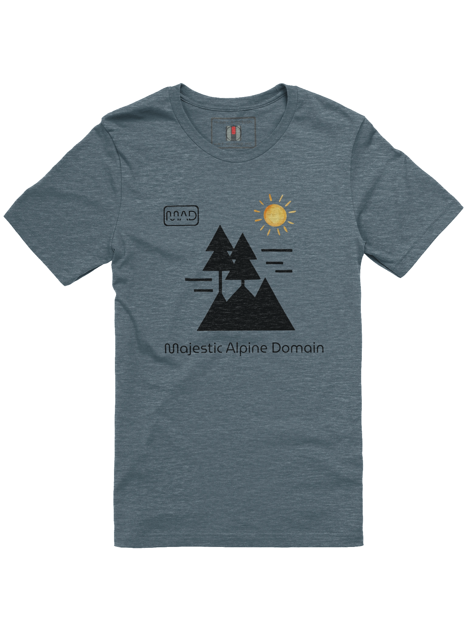 MAD – Majestic Alpine Domain Tee - M-Art & Design product image (7)