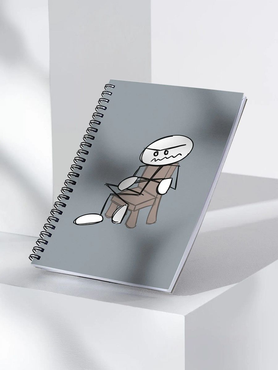Mr. Grumpy Recalcitrant Man Spiral Notebook product image (3)