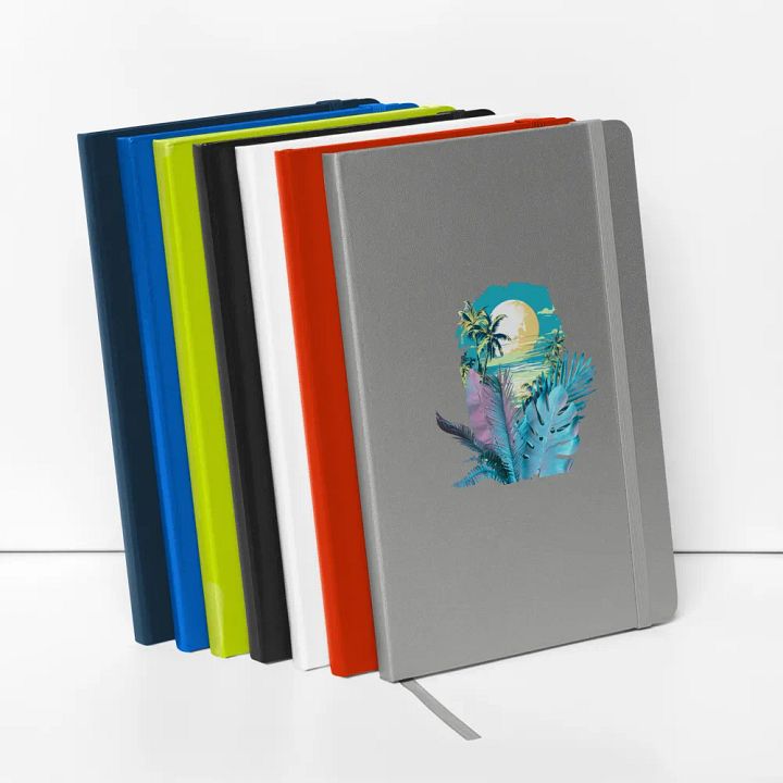 Tropical Sunset Hardcover Notebook for holiday planners journalling product image (2)