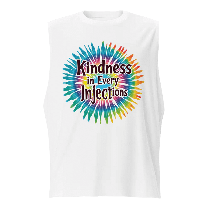 Kindness Injection Tie-Dye Muscle Tank product image (5)