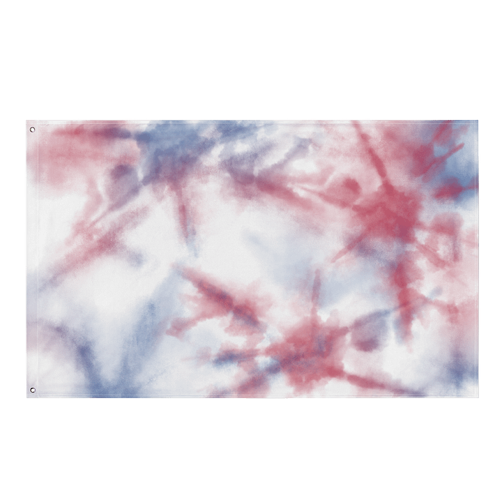 Ripple Effect Tie-Dye Flag product image (1)