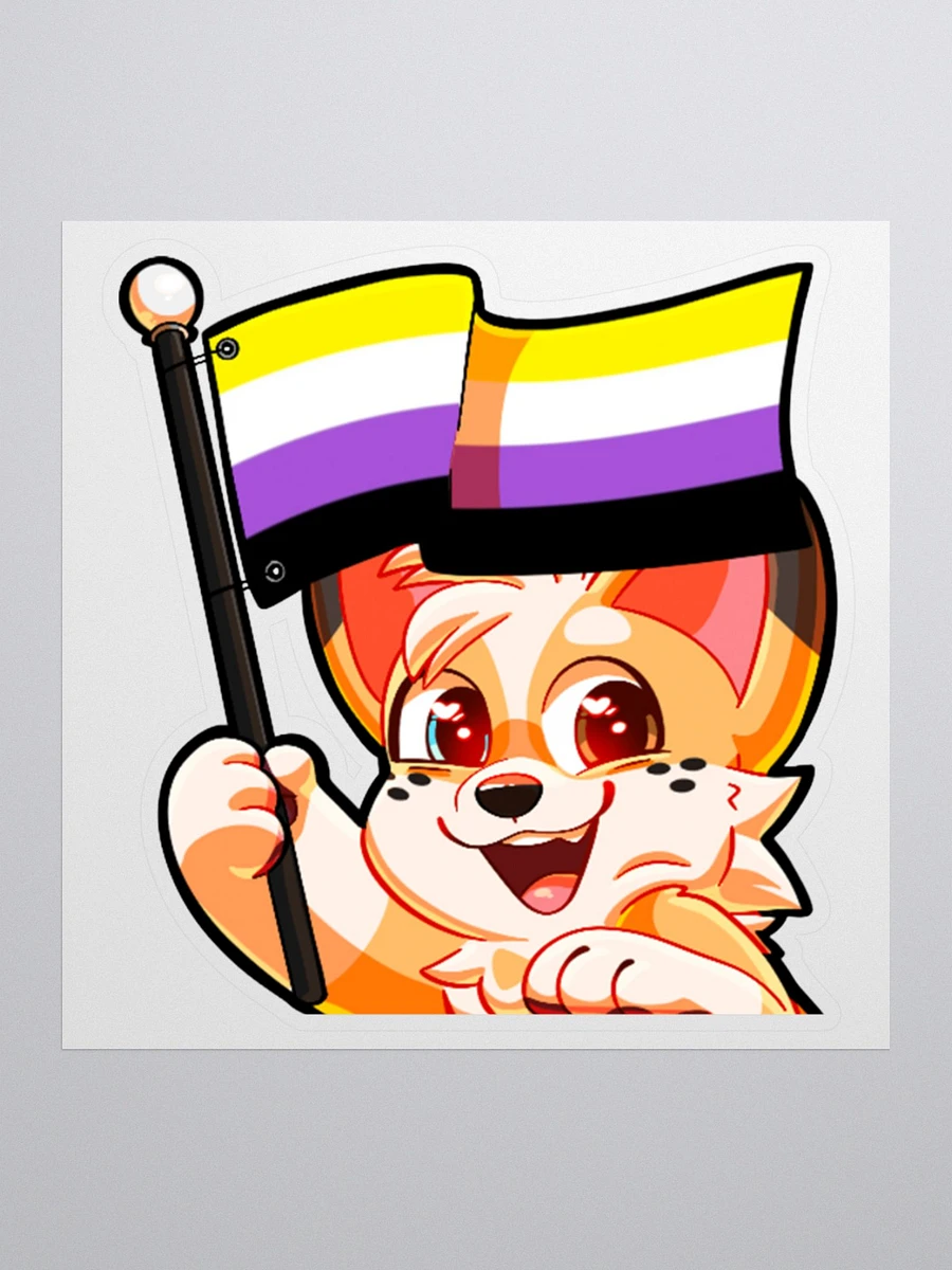 Nonbinary Pride Sticker product image (1)