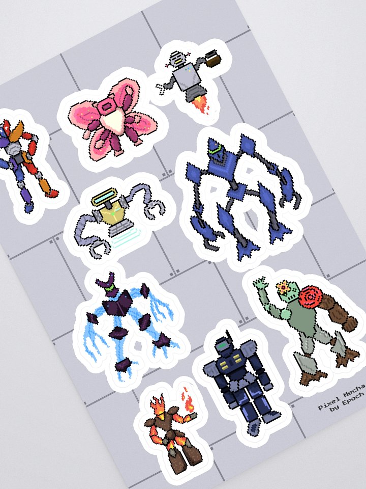 Pixel Mecha Sheet - Series 2 product image (1)