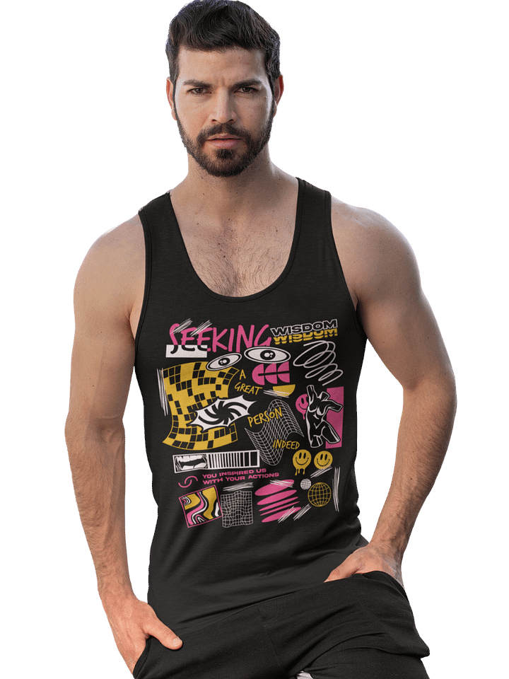 Seeking Wisdom | Jersey Tank by Bella+Canvas product image (1)