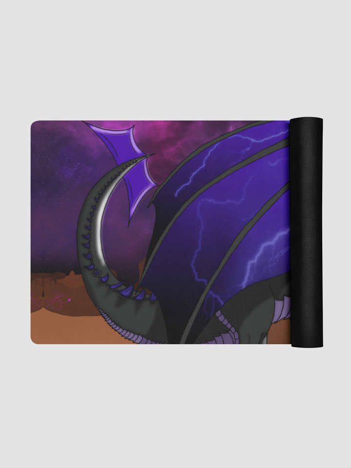 Night Sky Dragon Yoga Mat product image (2)