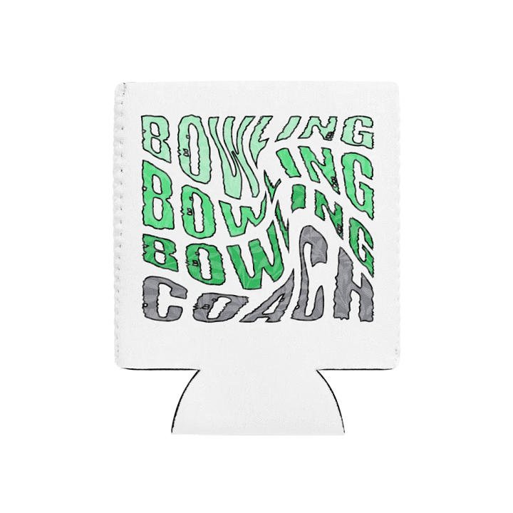 Bowling Coach Wavey Can Cooler product image (1)