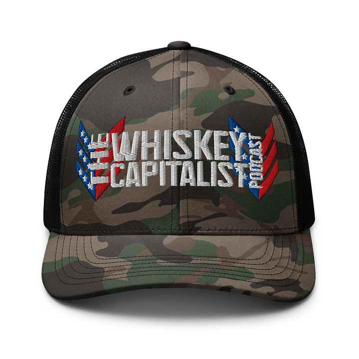 Main Logo Camo Trucker Hat - Embroidered product image (1)
