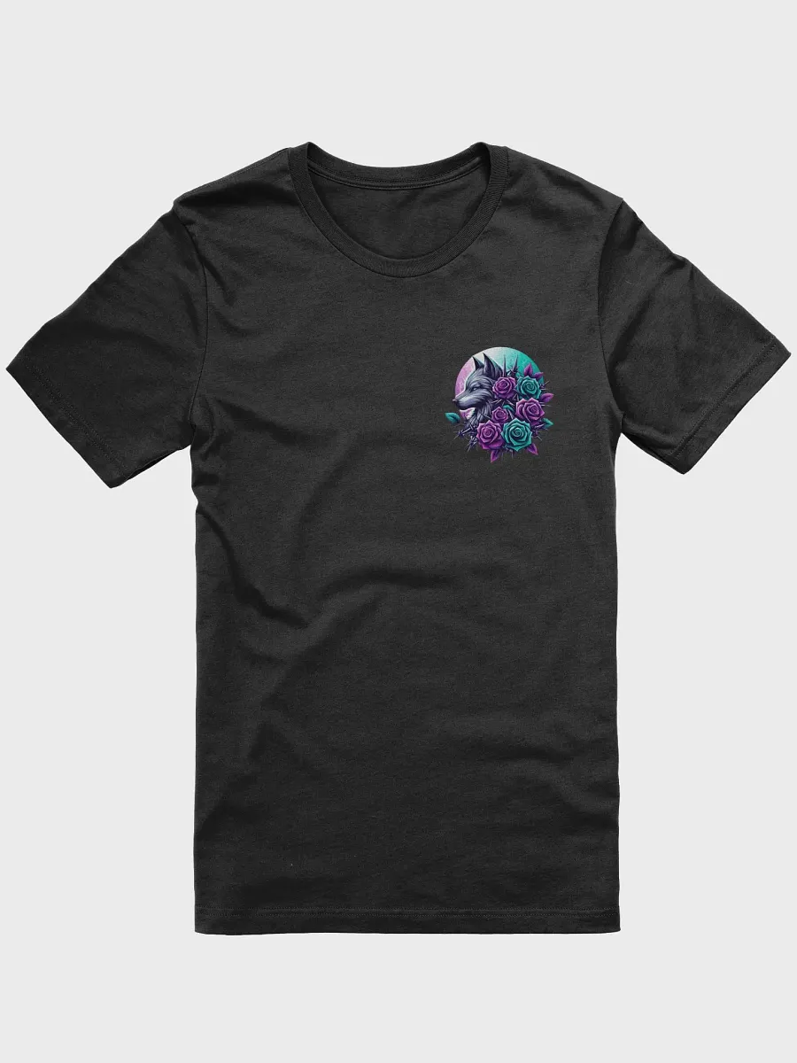 Midnight Roses Wolf Graphic Tee product image (6)