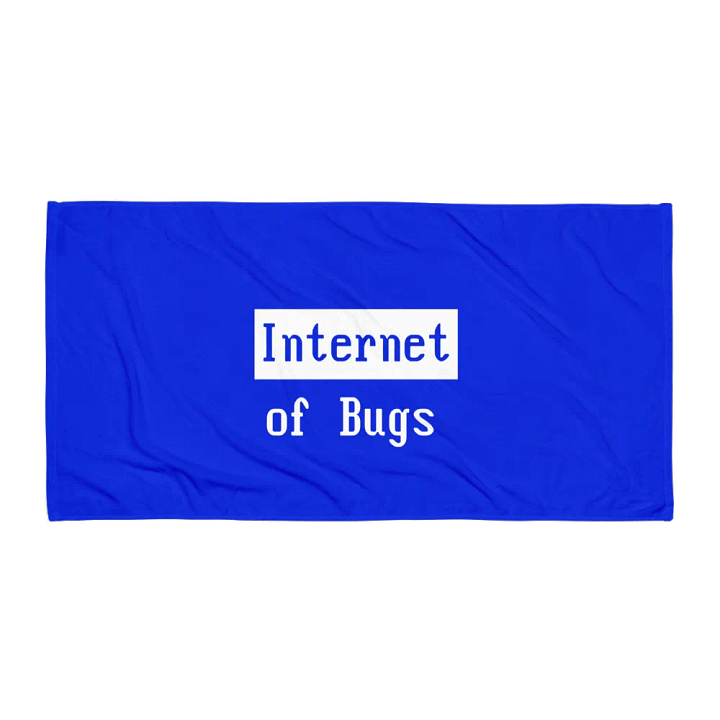Internet Of Bugs Flag product image (1)